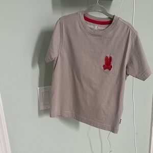 Psycho Bunny toddler Tee in Gray with Red Emblem size 4/XXS